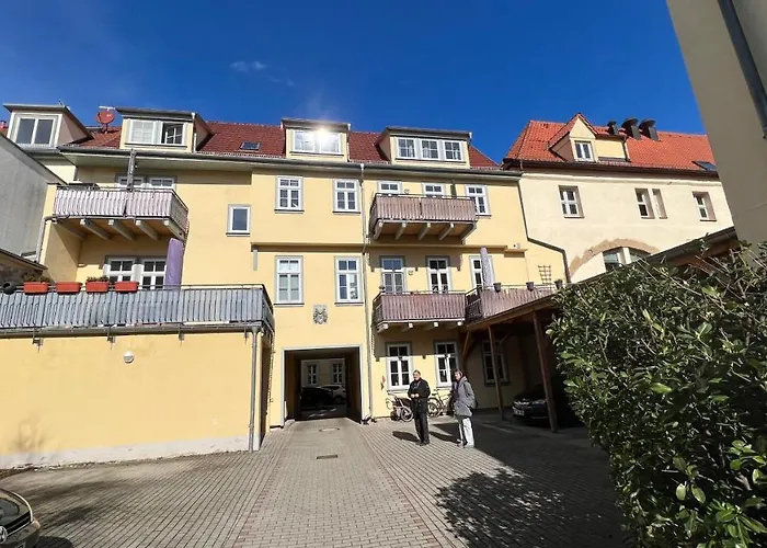 Апартаменты Ueber Den Daechern Von Erfurts Altstadt *