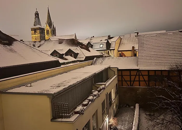Апартаменты Ueber Den Daechern Von Erfurts Altstadt